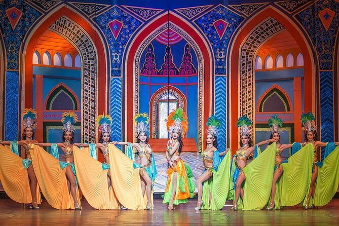 Alcazar Cabaret Show Pattaya V.I.P Ticket - The main event: inside a 1 hour 30 minute cabaret with 17 acts