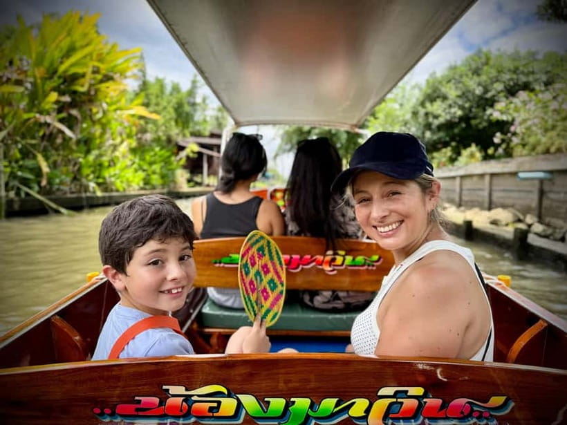 Bangkok: Floating Market and Train Market Experience - The transfer and the boat: moving from rail to water life