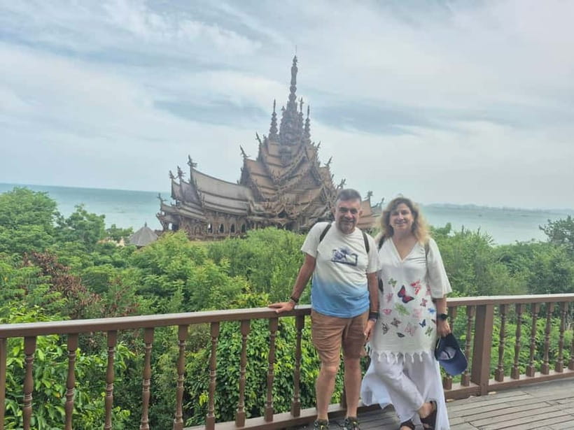 Bangkok: Pattaya Truth Sanctuary Guided Tour & Coral Island - Khao Pratamnak Viewpoint: The Quick Pattaya Overview Stop