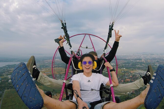 Paramotor Experience in Pattaya Include Pickup Transfer - The 20–25 minutes that matter most over the Gulf of Thailand