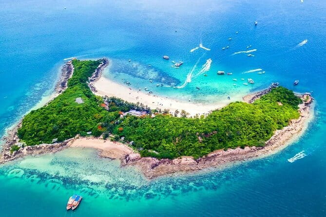 Pattaya: 3 Islands one day trip on Catamaran with Lunch - Koh Rin: A Coral Reef Snorkeling Focus (With Options)