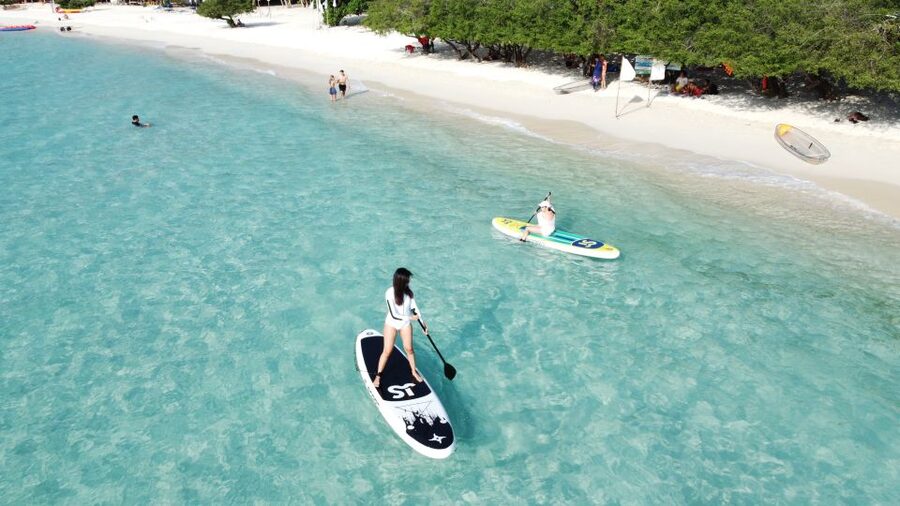 Pattaya Island Trip With Drone Photo and lunch,Nature Beach - Water Activities: Kayak, Clear Kayak, SUP, and a Waterslide