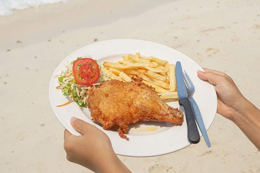 Pattaya Island Trip With Drone Photo and lunch,Nature Beach - Lunch by the Sea: Chicken Steak Midday Reset