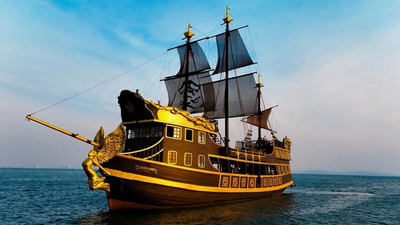 Pattaya: Koh Larn Pirate Cruise with Transfer & Activities - Morning transfer and pier timing: being ready by 11:00
