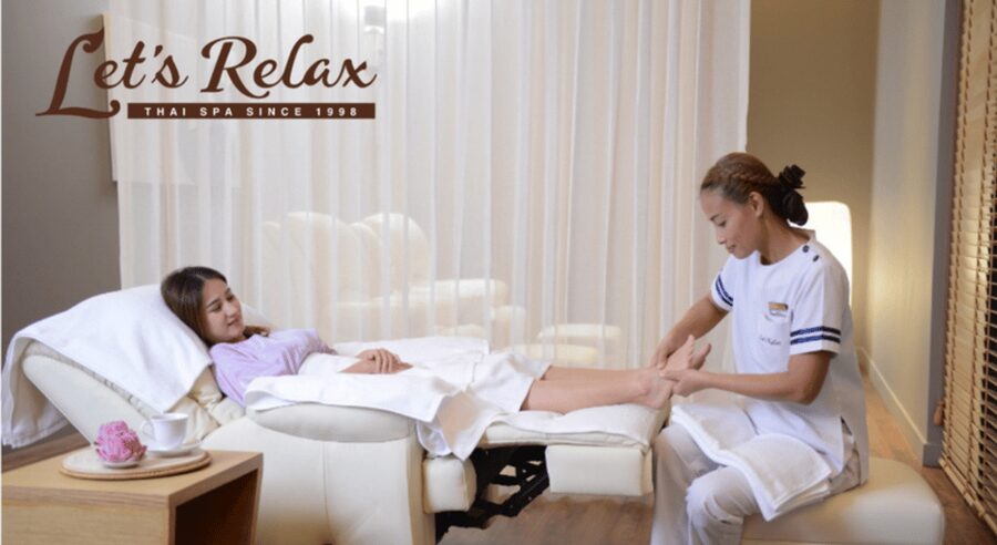 Pattaya: Let's Relax Spa Pattaya Terminal 21 E-Voucher - The Spa Experience half-day plan: wrap, 10-step facial soothing massage, hot stone time