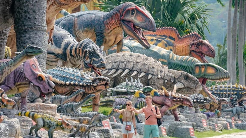 Pattaya: Nong Nooch Tropical Garden Ticket - Nong Nooch Tropical Garden Meets Dinosaur Valley