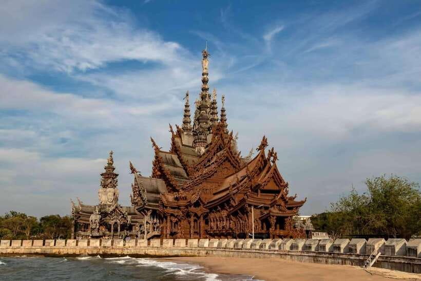 Pattaya: The Sanctuary of Truth Entry Ticket with Transfer - Carpenters at Work: The Practical Side of the Art