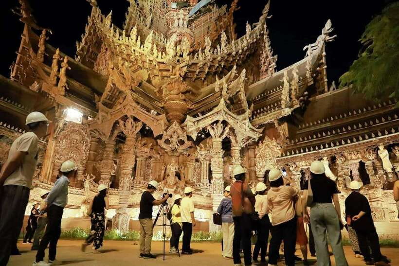Pattaya: The Sanctuary of Truth Entry Ticket with Transfer - The Sanctuary Itself: Carvings, Spirit, and Big Wooden Scale