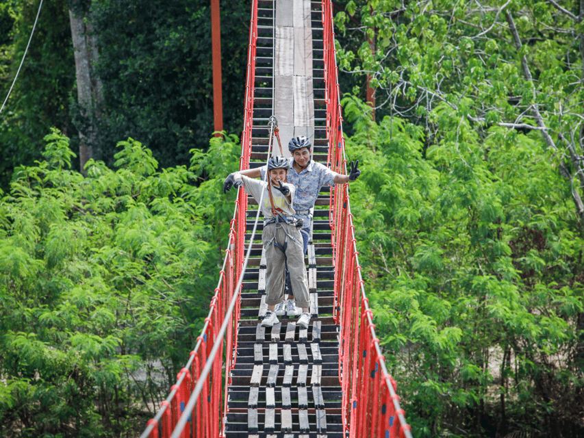 Pattaya: Zipline Adventure with 25 Platforms w/ Kids Option - Kids option for ages 4 to 7: a course built for smaller riders