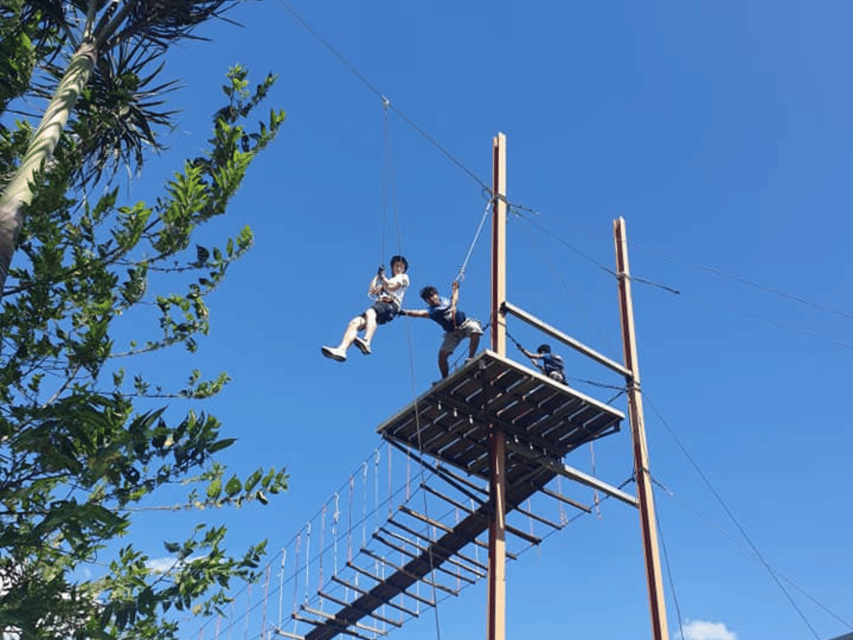 Pattaya: Zipline Adventure with 25 Platforms w/ Kids Option - The ride experience: instruction, gear, and station-to-station momentum