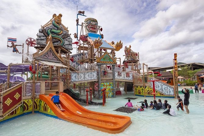 Ramayana Water Park in Pattaya Admission Ticket - Inside the park: slides, pools, beaches, and kid zones