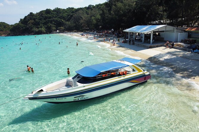 Speedboat Tour From Pattaya to Koh Larn Coral & Sak Island - Koh Larn: 3 Hours of Beach Time and Time-Limited Water Fun